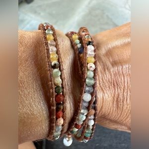 Chan Luu wrap bracelet.